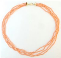 Collana Stocco Gioielli Donna in Corallo EQT - EQT
